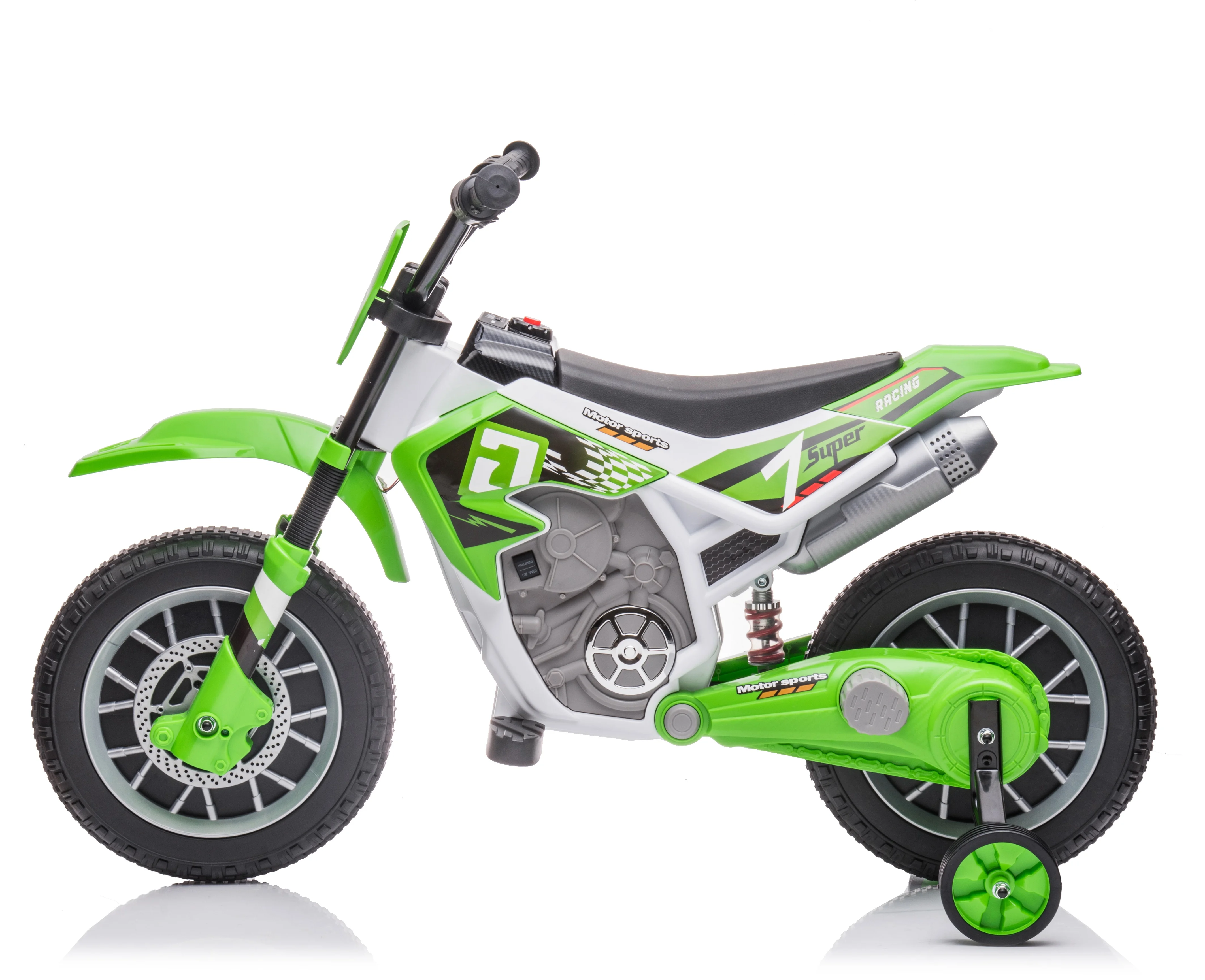 12v Child Electric Motorcycle With Training Wheels Popular Electric Ride On Car For Kids Pink Battery Powered