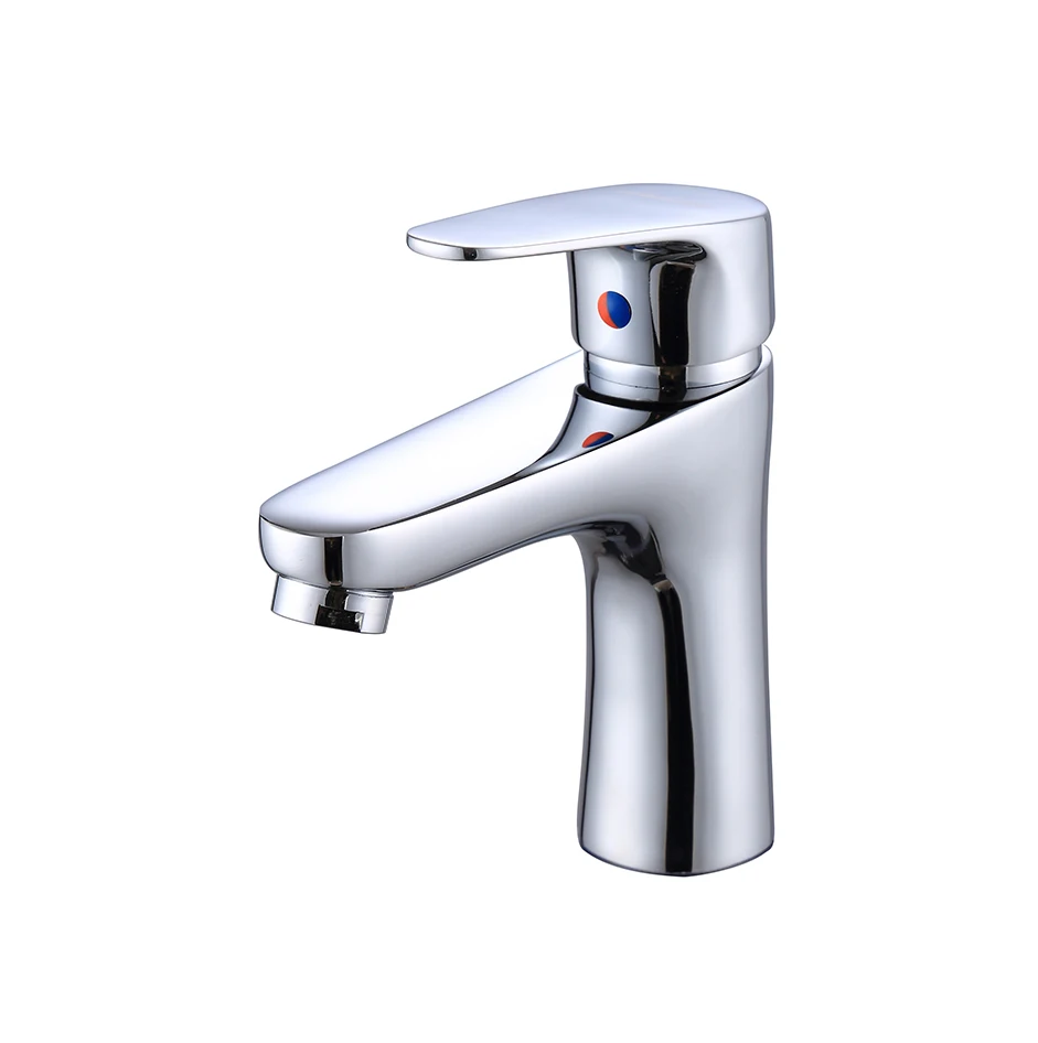 Hot cold mixer water taps washbasin faucet