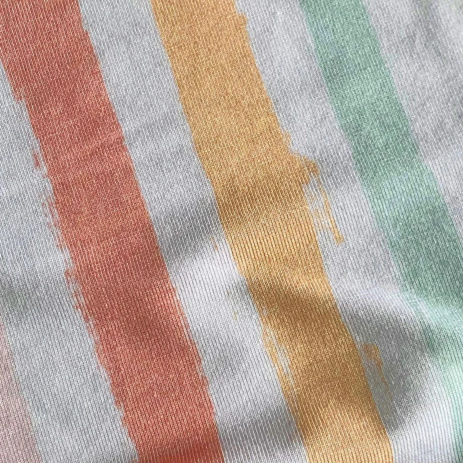 Custom digital Printing bamboo lycra knitted precut fabric