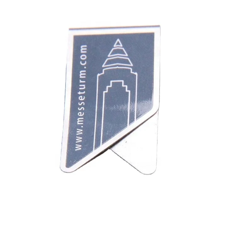 Рекламные подарочные бумажные металлические зажимы для бумаги