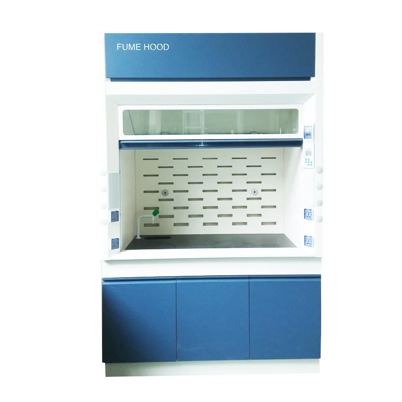 Химический лабораторный вытяжной полипропиленовый шкаф с