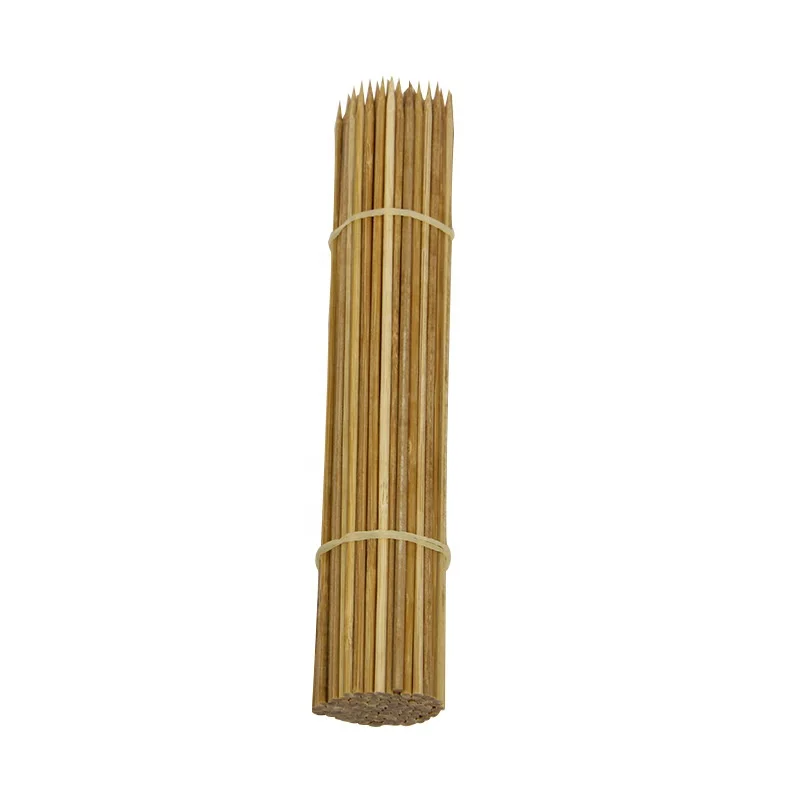 Wholesale Disposable 30cm Bamboo Skewers for Camping