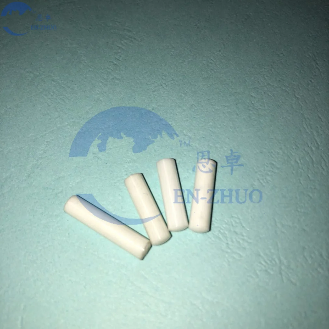 EZ-Isostatic pressing sintering polish High Pressure 99%Al2o3 alumina ceramic bar rod  Piston Plunger Tube For Pump