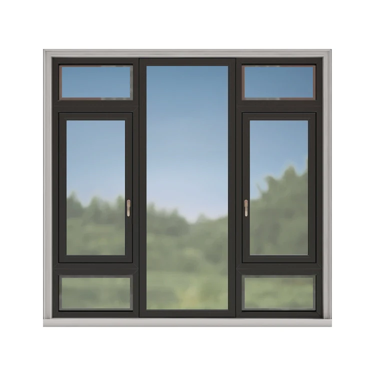 Factory direct house window design Impact resistant casement Windows can be customized
