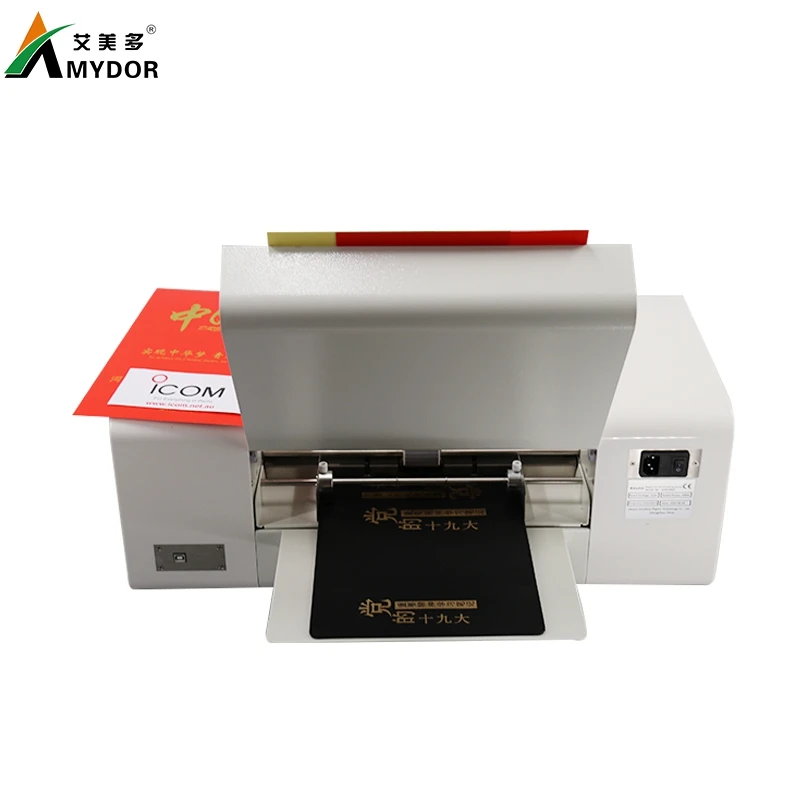  Цифровая машина для печати золотистой фольги Amydor 360C AMD360C/машина горячего тиснения фольгой/принтер свадебных