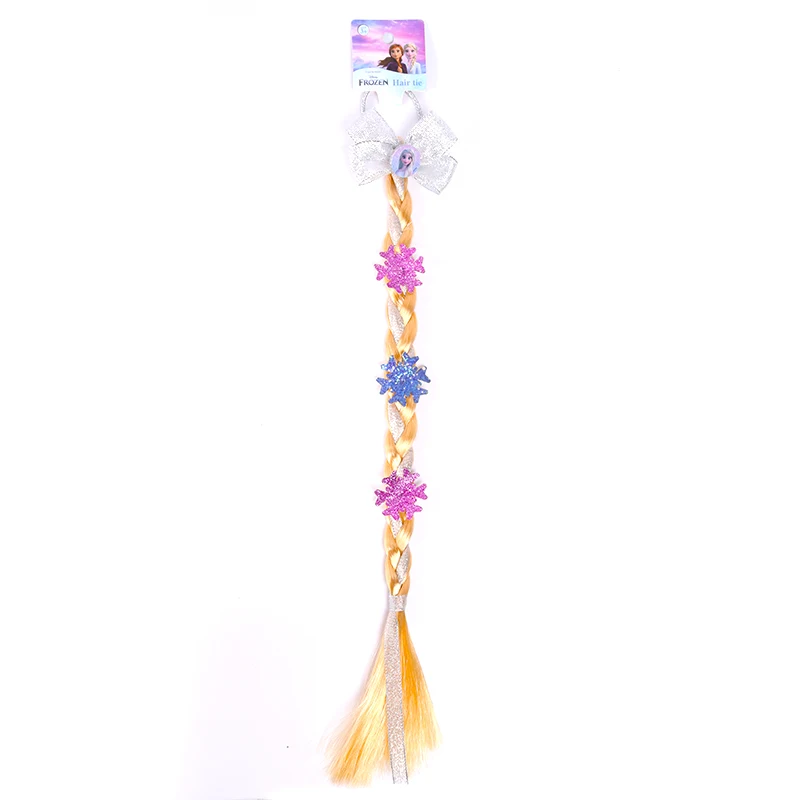 Fashion style lovely nordic style Cartoon fake ponytail Hair Rope With Braid pigtails