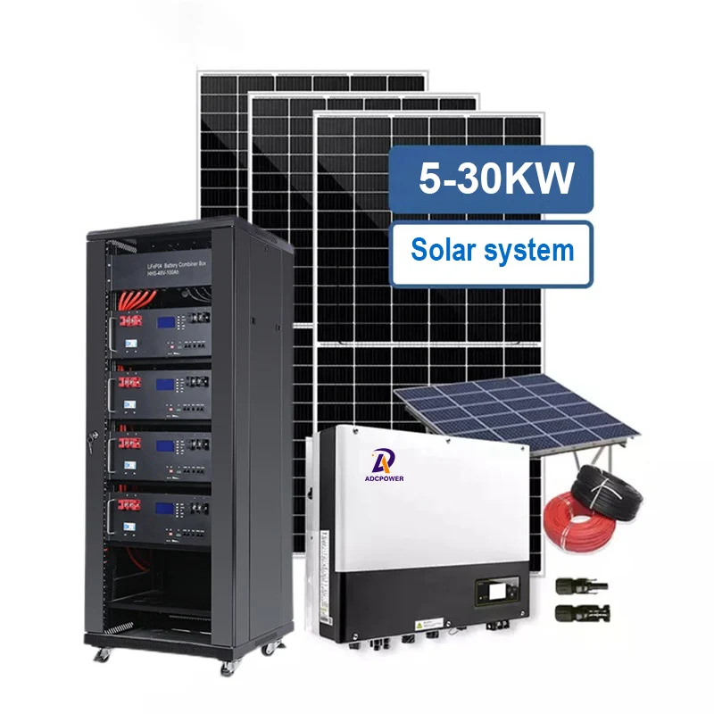 Household Solar Energy System 48V 192V 30kw with Lithium Battery Soler Inverter Manufacturer Solar Power System Solar Energy