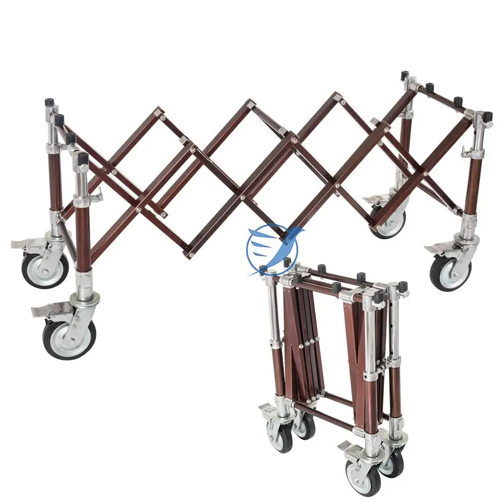 
Factory directly Aluminum alloy Funeral Church Truck Casket Coffin Transport trolley 