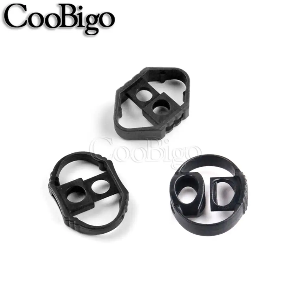 Пластиковый шнур слайдер шнурок зажим шнур замок конец симметричный стопор для шнурка рюкзак ремешок сумки DIY аксессуары