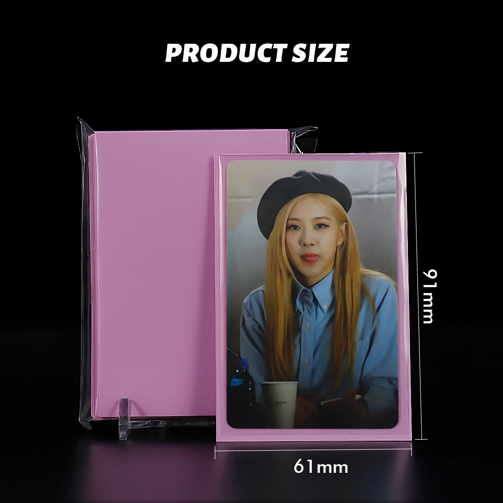 11 видов цветов Premium толщиной KPOP Idol фото протекторы для карт