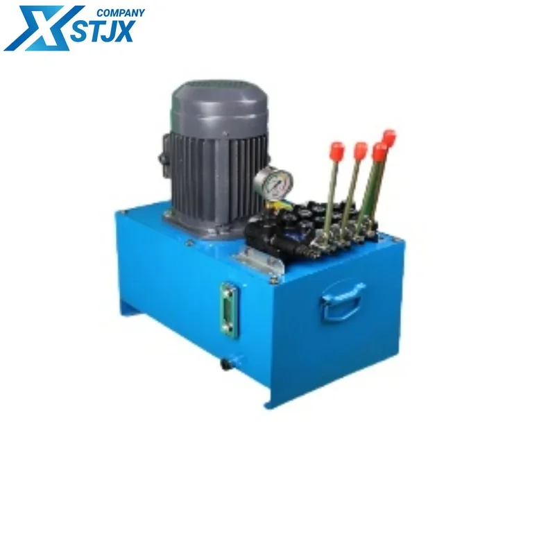 Hydraulic pump station 380V 10 ton cylinder manual valve press baler punching machine wood splitter
