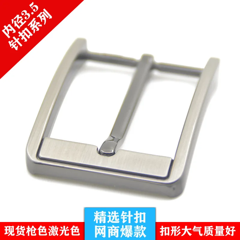 Most Popular 35mm 3.5cm Inner Size Zinc Alloy Pin Belt Buckle for Men