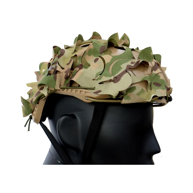 SABADO Camouflage Helmet FAST Cover Hunting Tactical Helmet Mesh Cover