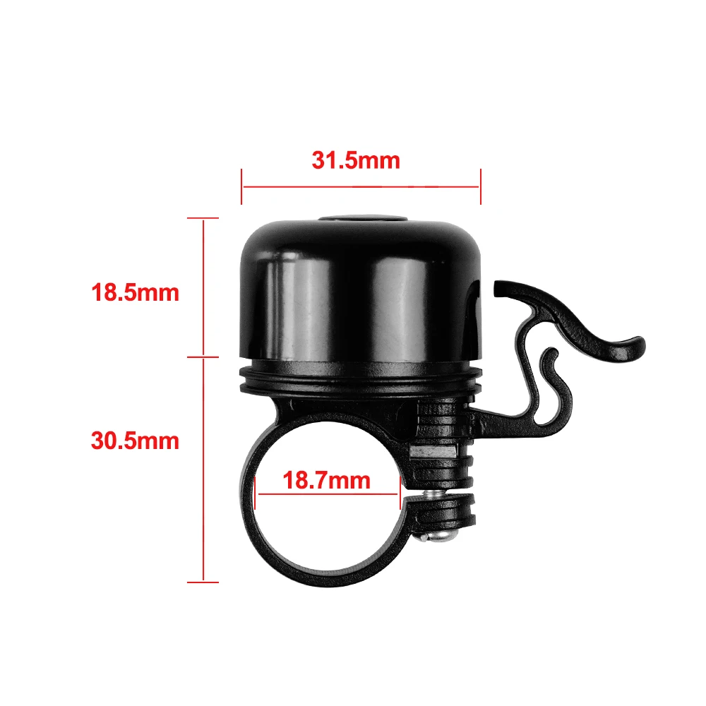 Hot Selling Durable Bicycle Horn Mini Bike Bell Safety Alarm Bicycle Handlebar Bell