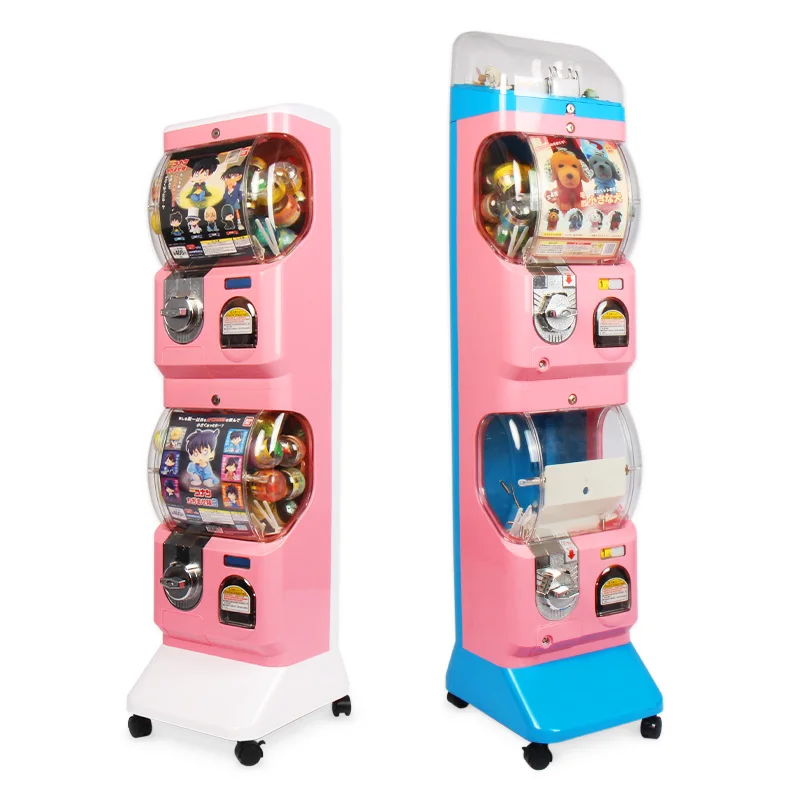 Цветной капсульный игрушечный торговый автомат Gacha диспенсер