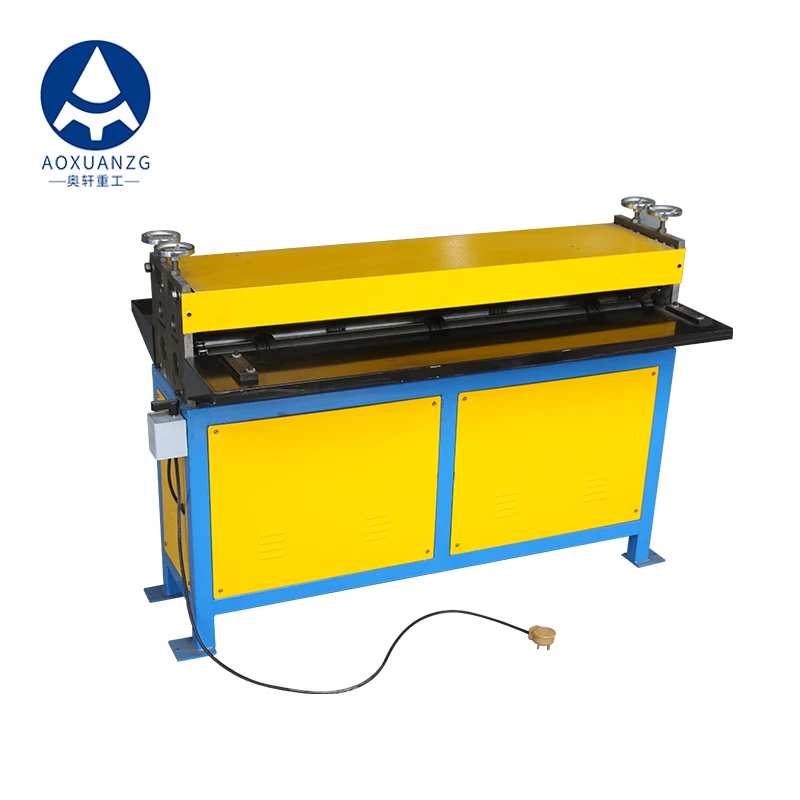 semi-automatic Galvanized steel plate Beading machine five lines seven lines beading machine duct making tools