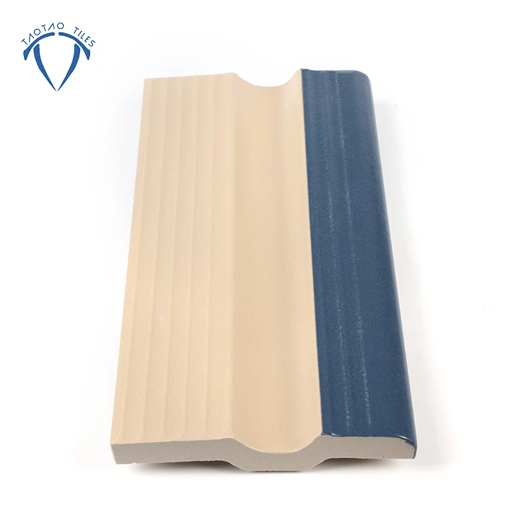 Hot sale cheap 244*119 anti slip porcelain swimming pool edge tile