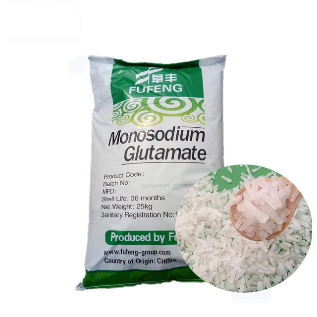 25Kg Msg 99% Purity Bulk Wholesale Price OEM Brand 40 80 Mesh C5H8O4NNa Mono Sodium Glutamate