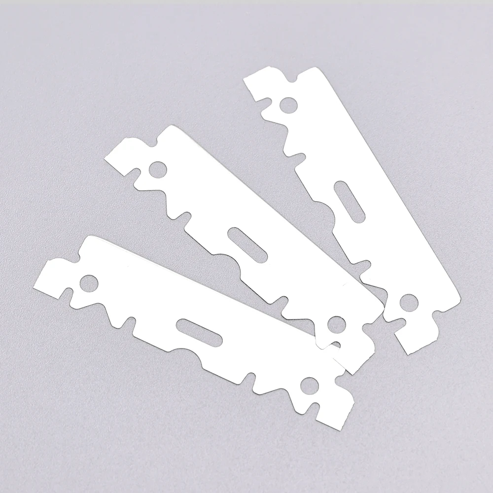 Wholesale 100pcs Men Razor Blades Single Edge Replacement Shaving Hair Removal Stainless Steel Blades For Shaving