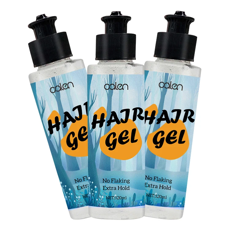 Long Lasting Private Label Pomade Hair Styling Hair Gel Long Standing Hair Gel for Black Women