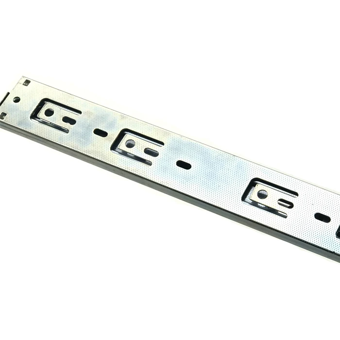 High Quality Hot Sell 42mm Hardware Extension 3-fold Full Extension Ball Bearing Drawer Slide For Cabinet Accessories