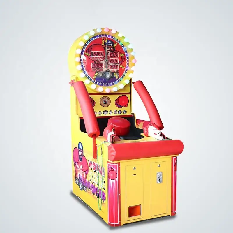 Hot Sale Newest Coin-Operated Boxing Arcade Machine Sport Style Punching machines boxing for entertainment center