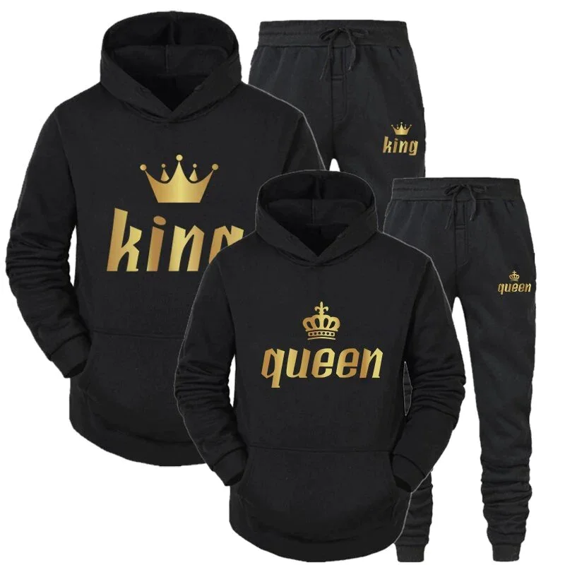 100% Cotton Brand Custom Design Unisex Sport Wear Two Pieces Set Pullover Hoodies Sweatpants Men Tracksuits