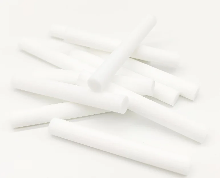 Custom Size Round Shape Fiber Diffuser Stick Humidifier White Fiber Wick Cotton Stick