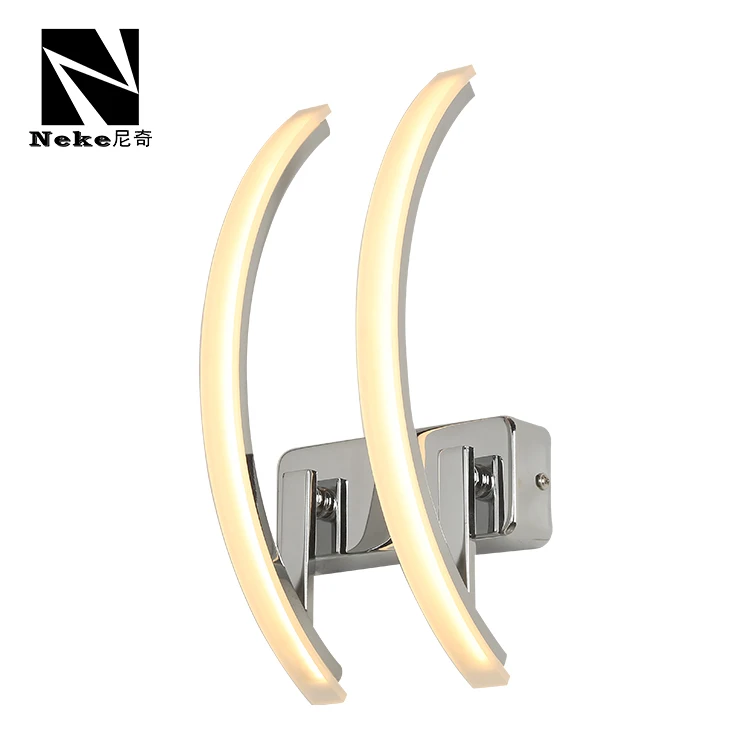  NEKE Best Choice Nordic Design Modern Golden Color Indoor Bedroom Led Recessed Wall