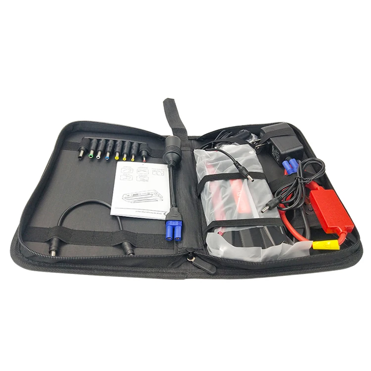 Multi-function Air Compressor 12v 68800 mAh Car Battery Jump Starter / Mini Car Booster For Emergency