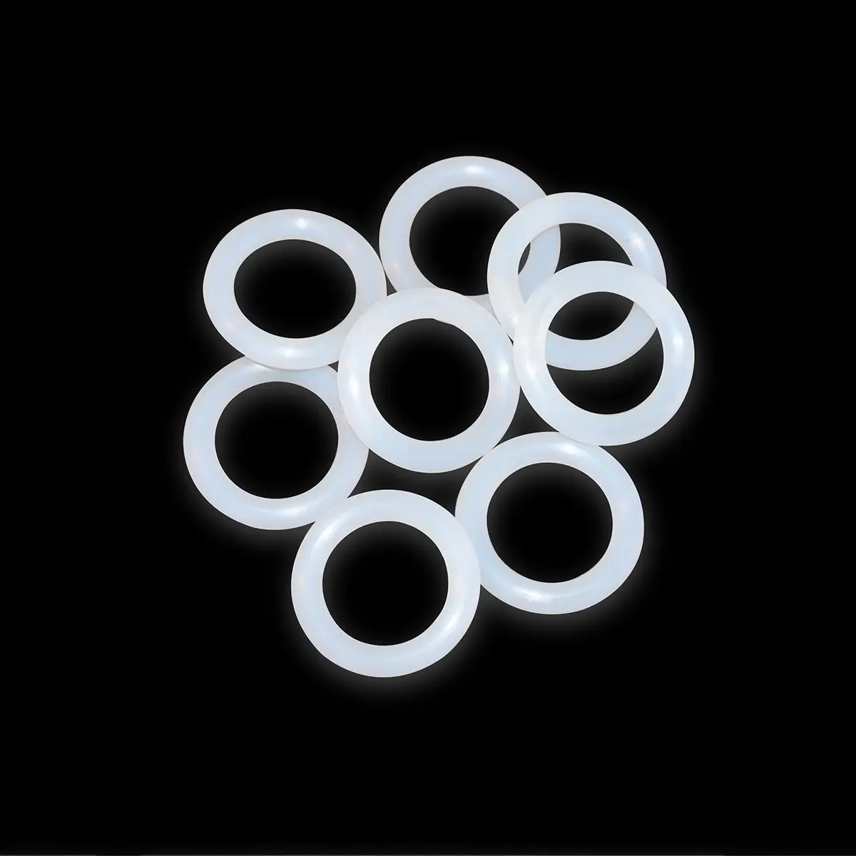 Silicone transparent o-ring/VMQ clear rubber o ring