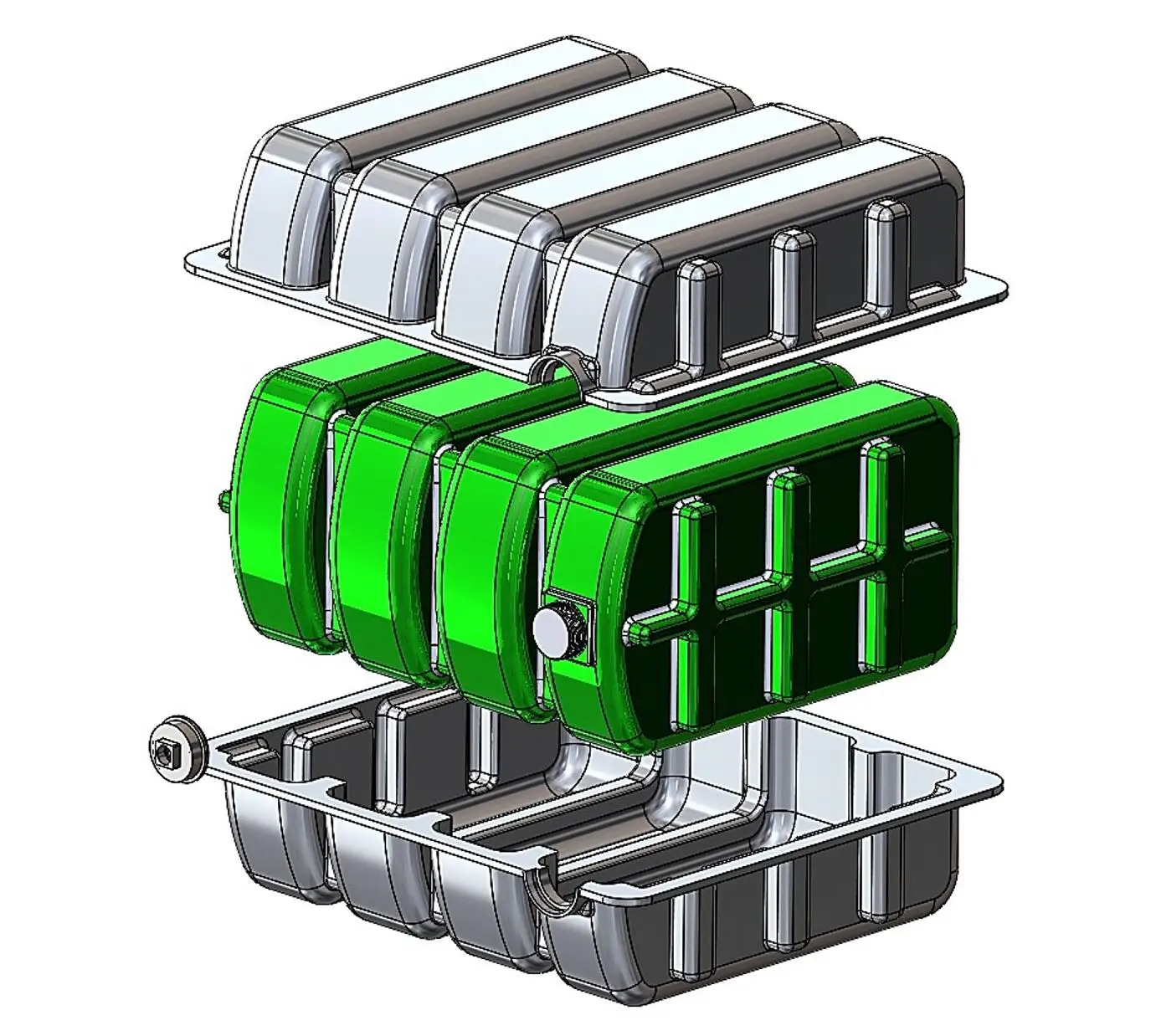 Custom tank Mould for Rotomolded Rain Water Storage