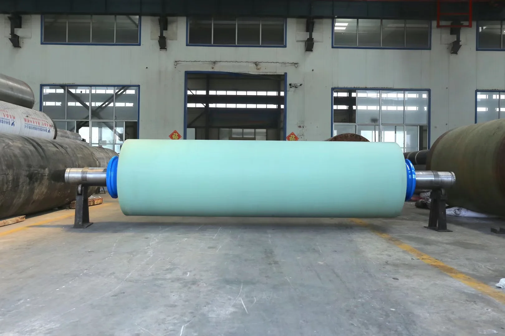 GRECHO Spare Part Paper Making Machine Grooved Press Roll