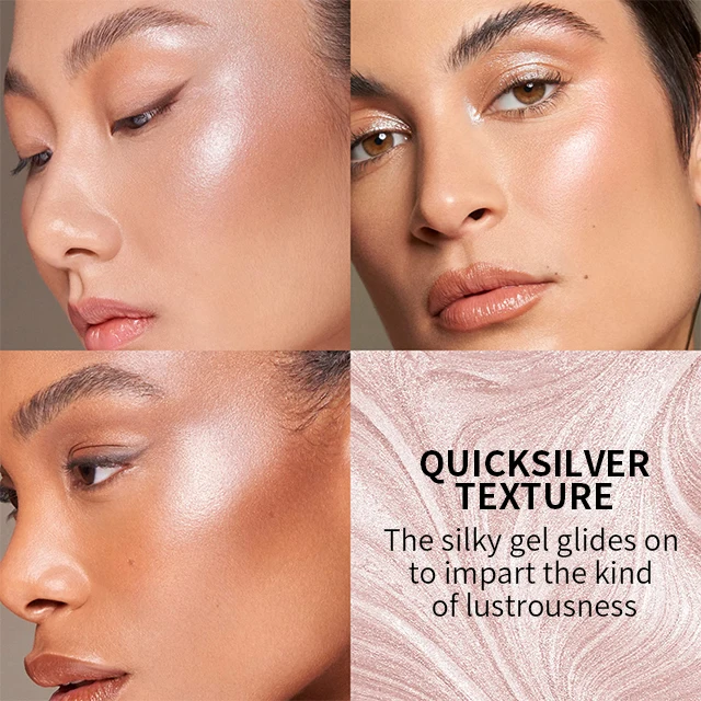 Liquid Highlighter, Versatile Illuminator, Blend with Foundation and Makeup, Celestial