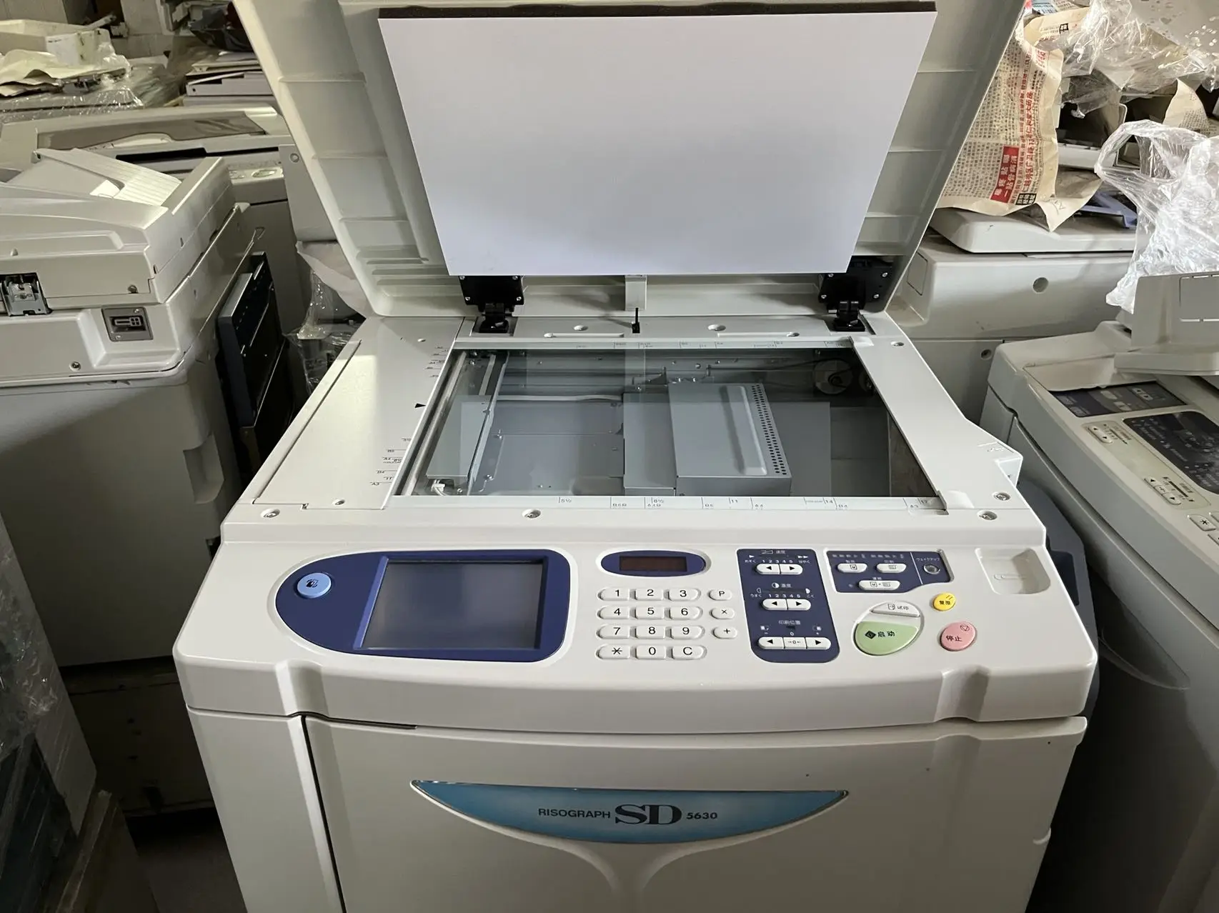 Digital Duplicator For RISO SF5030/5130/5230/5350/5430 180ppm High Speed Lnkjet A3 Paper Printer All-in-one Refurbished Machine