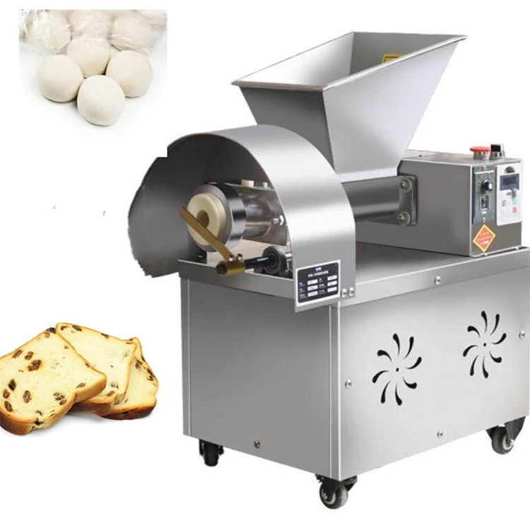 High Efficiency Volumetric Cookies Bun Dough Divider Maker Machine For Food Industry Small Dough Divider Rounder