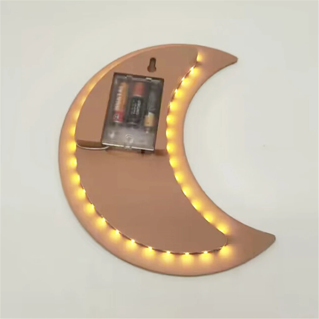 Rustic Home Baby Kids Room Decoration Handmade Wall Hanging Cloud Shape Night Light