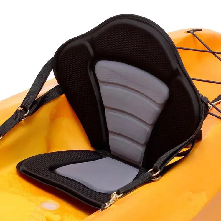 Adjustable Waterproof Kayak Cushion Seat Fishing Custom Logo Single Kayak Seat Fabric Waterproof Kayak Seat Cushion