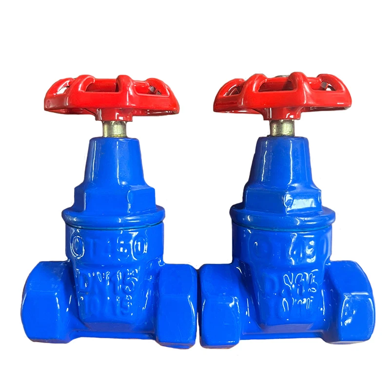 High Quality DN15 PN16 Ductile Iron Threaded Gate Valve Concealed Soft Seal Gate Valve