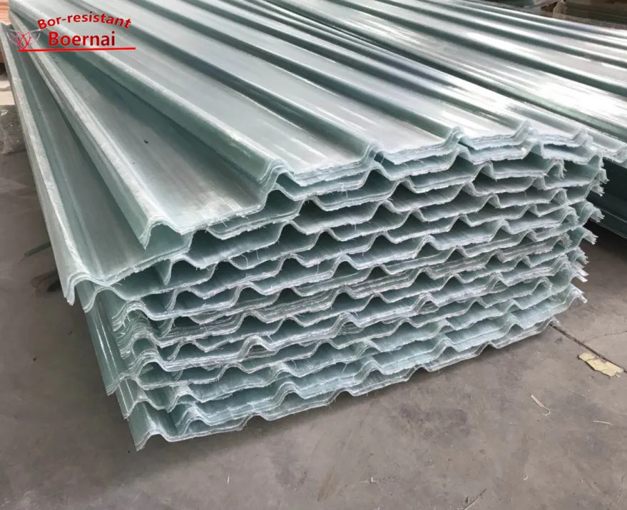 langfang bonai roof tiles corrugated Fibreglass Reinforced Plastic  exterior frp panels frp greenhouse  lightweight