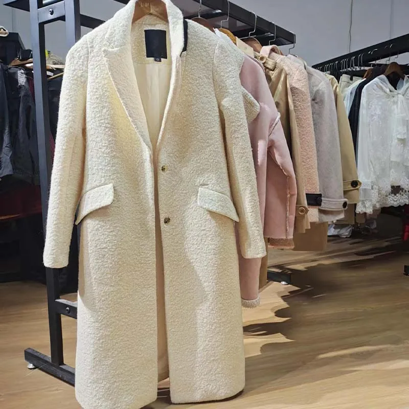 High standard used clothing company second hand winter clothes jacket for woman