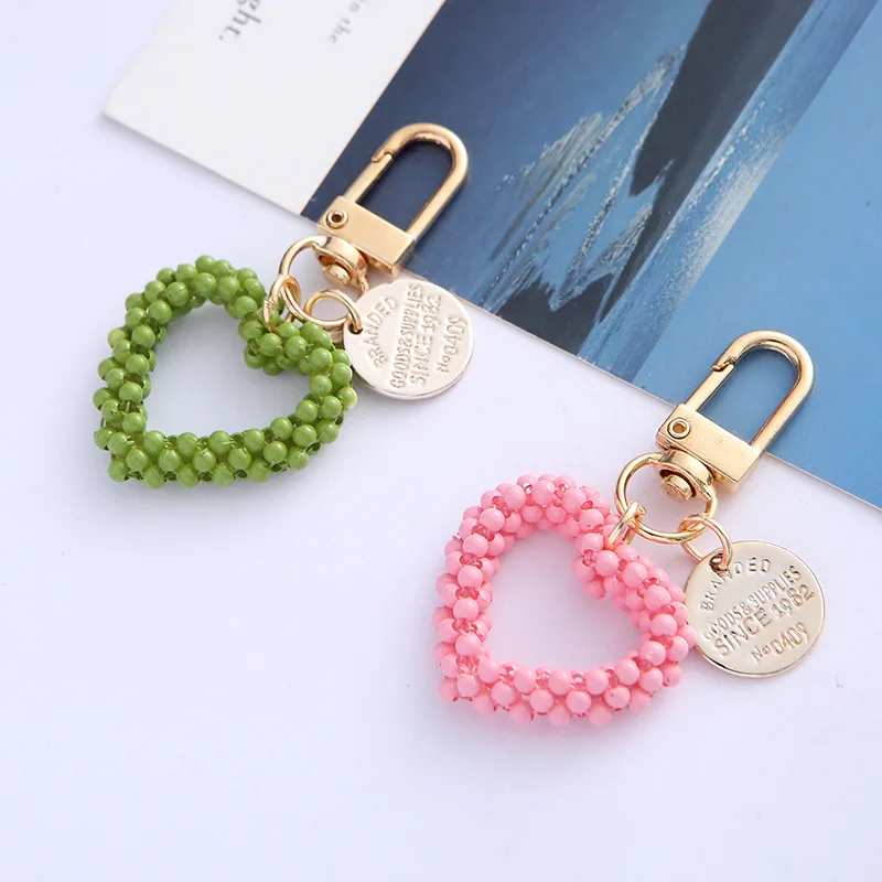 Брелок с бусинами