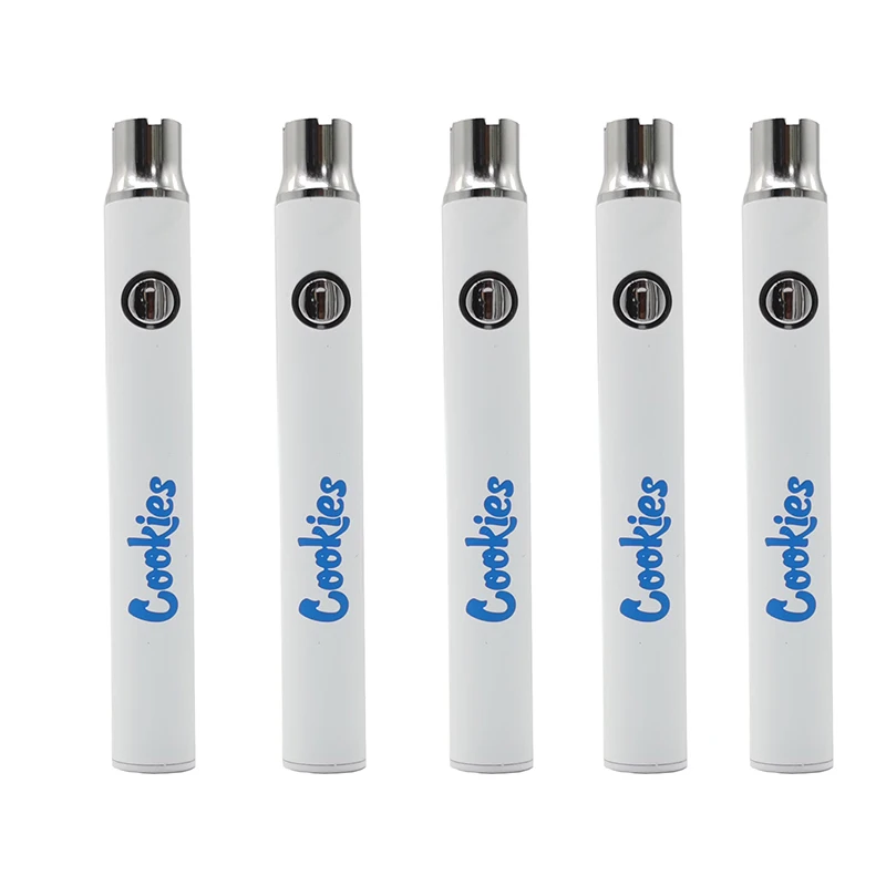 
Vape Carts Battery Plastic Box Packaging 350mah Rechargeable 510 Thread Battery Cookies Vapes Pens 