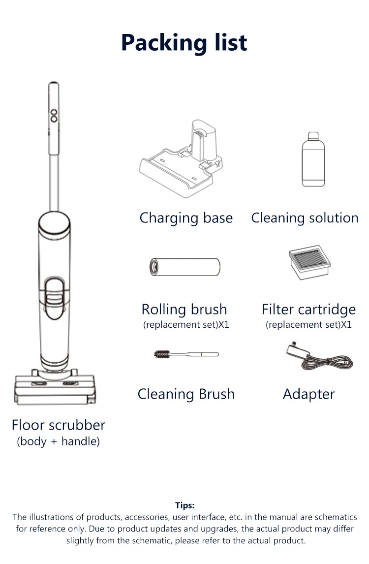 Wholesale Price Manufacturer Wireless Floor Washer Cordless Handheld Electric Wet Dry Vacuum Clean Floor Vacuum Cleaner For Home