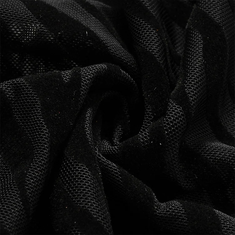 Autumn And Winter New Flocking Printing Casual Sling Mesh Backless Zebra Custom Sleeveless Casual Long Dresses