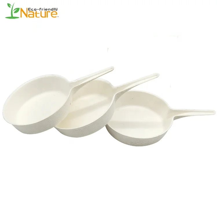Irregular Shape Sugarcane Sauce Dish Biodegradable Mini Leaf Shaped Plate Bagasse Pulp Dessert Dish For Sauce