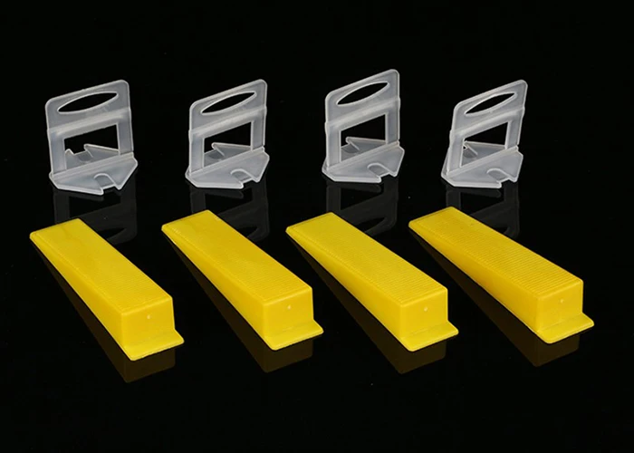 One-step high-quality tile leveler system for wall and floor tile leveling clips