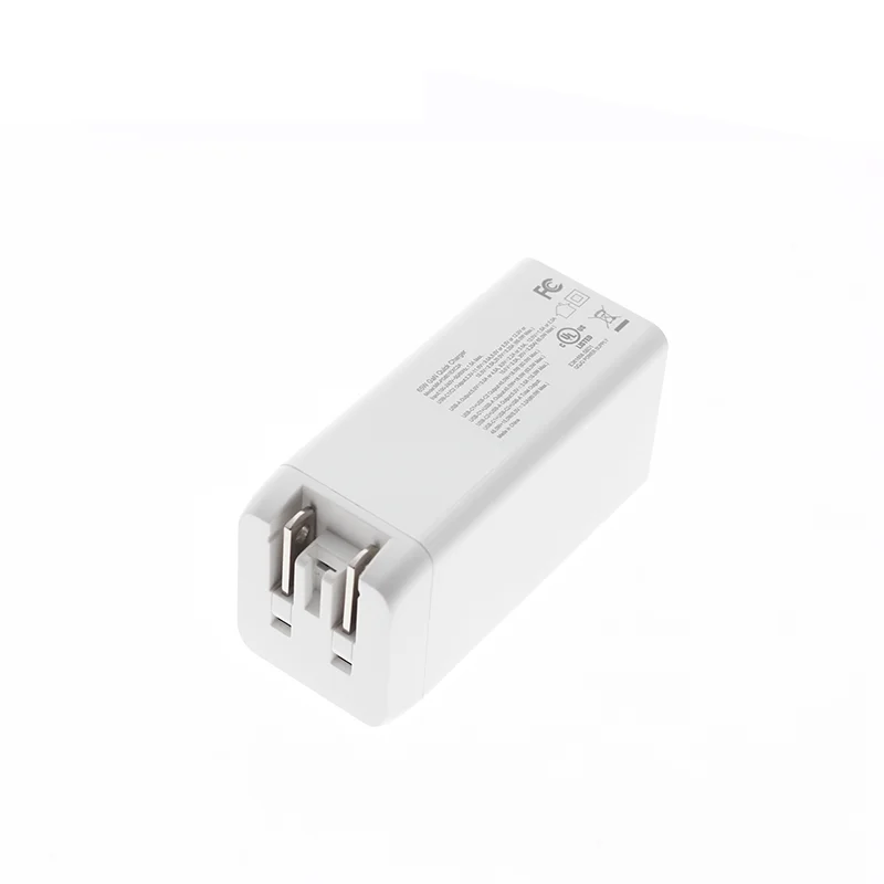 Type c USB-a 3 port 65w PD GaN Watt Charger Quick Charger 3.0 Cellphone Charging whit US plug