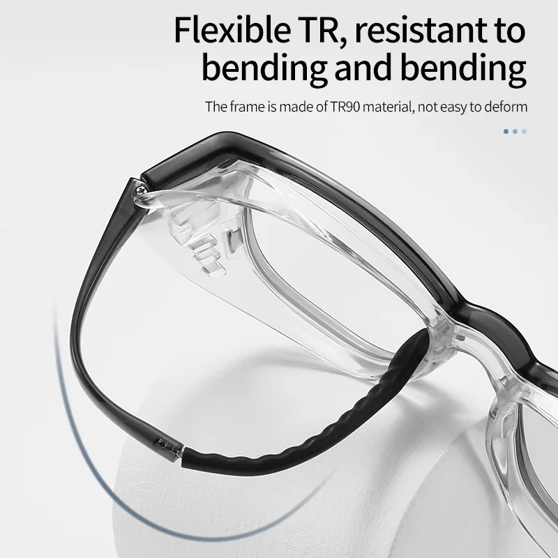 Comfortable Blue Light Blocking Glasses Anti Pollen Wet Anti Fog Eyeglasses Frame With Wet Room Moisturizing Anti Dust Glasses