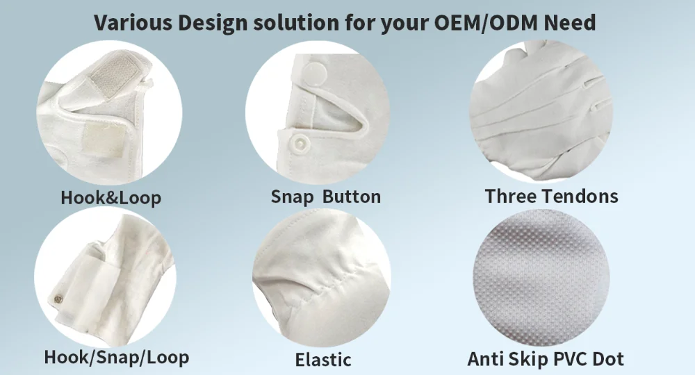 Custom Logo 100% Cotton Jewelry Premium Marching Band White Cotton Gloves Working Gloves Ceremonial Gloves